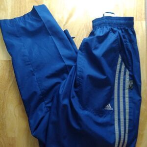 Vintage Adidas ClimaShell Striped Mesh Lined Wind Pants Joggers Trainers